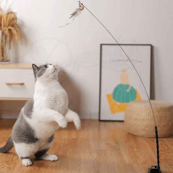 Discreet Pets Bird Simulation Cat Toy Set