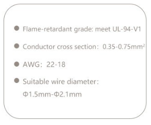 Double-wire Plug-in Connector With Locking Buckle(The more you buy, the more discounts you get)