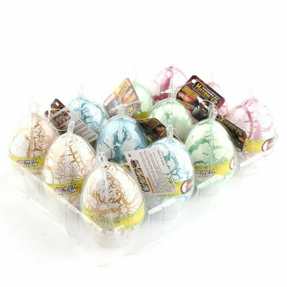 Easter Early Special 49% OFF Sale - Interesting watercolor cracked dinosaur hatching egg.