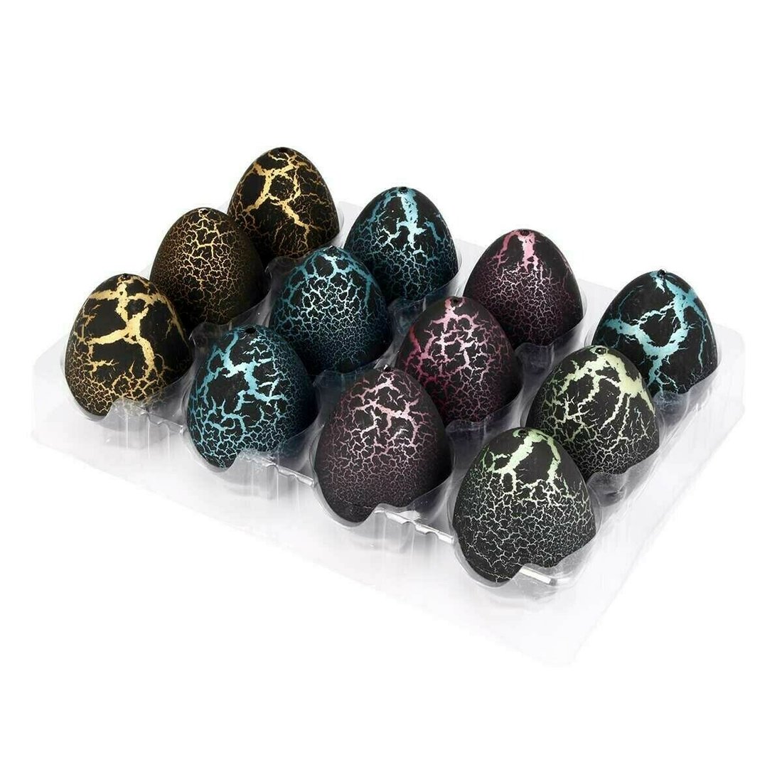 Easter Early Special 49% OFF Sale – Interesting watercolor cracked dinosaur hatching egg.