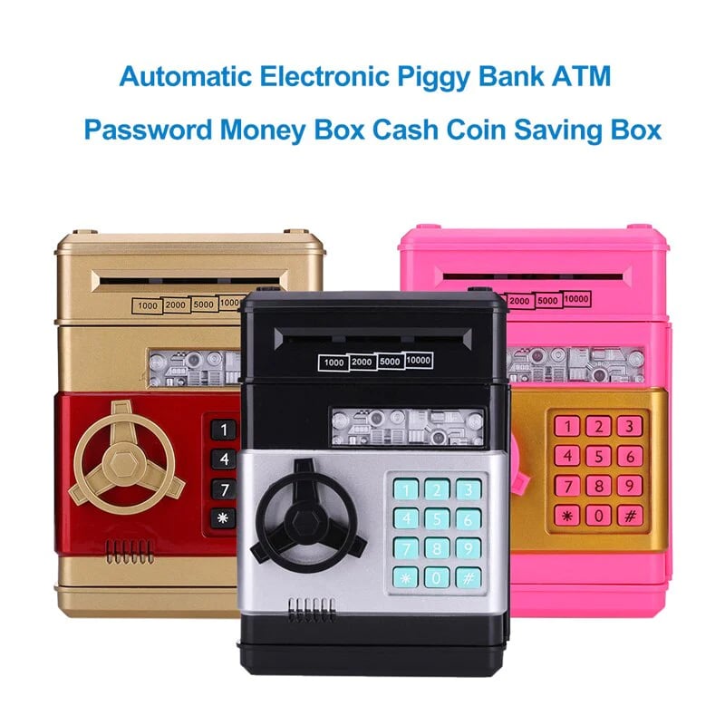 Electronic Password Piggy Bank - Mini ATM