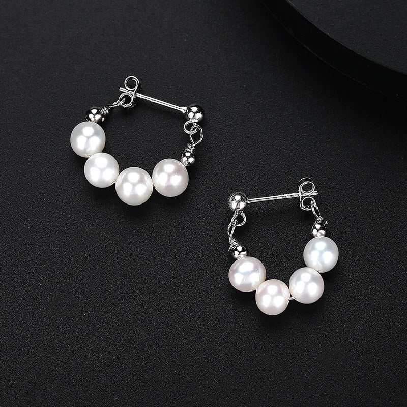 Elegant Pearl Earrings