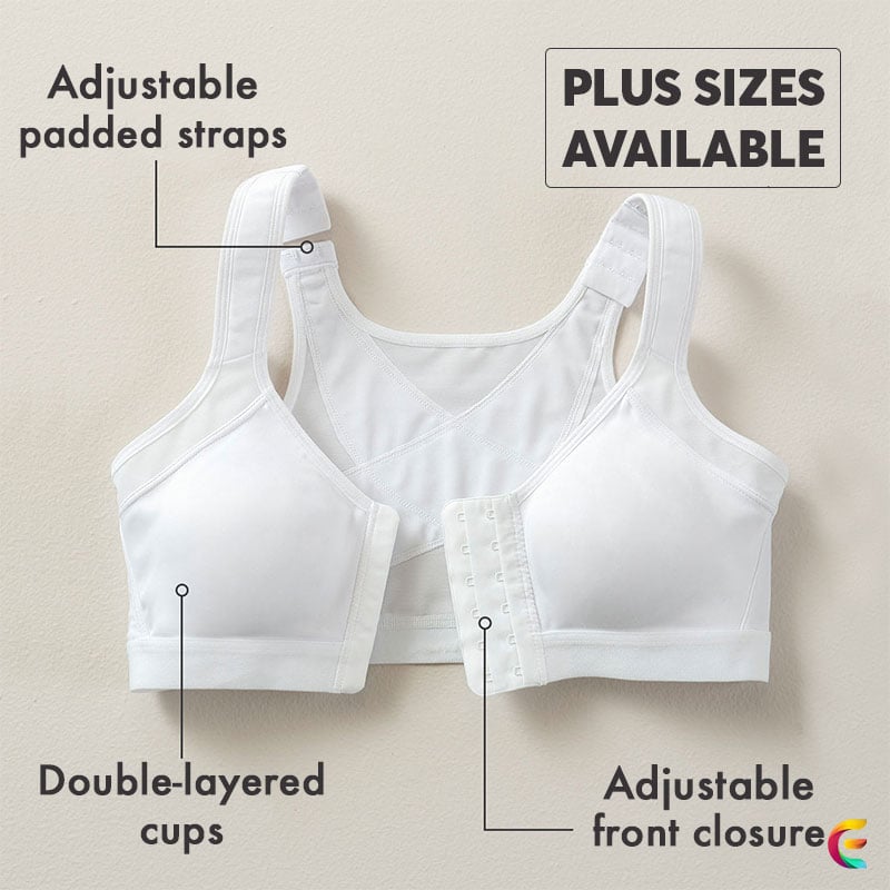 Embraced Last day 70% OFF Adjustable Front Closure Support Multifunctional Bra