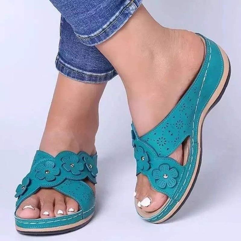 FLAT ROUND TOE CASUAL-SANDAL