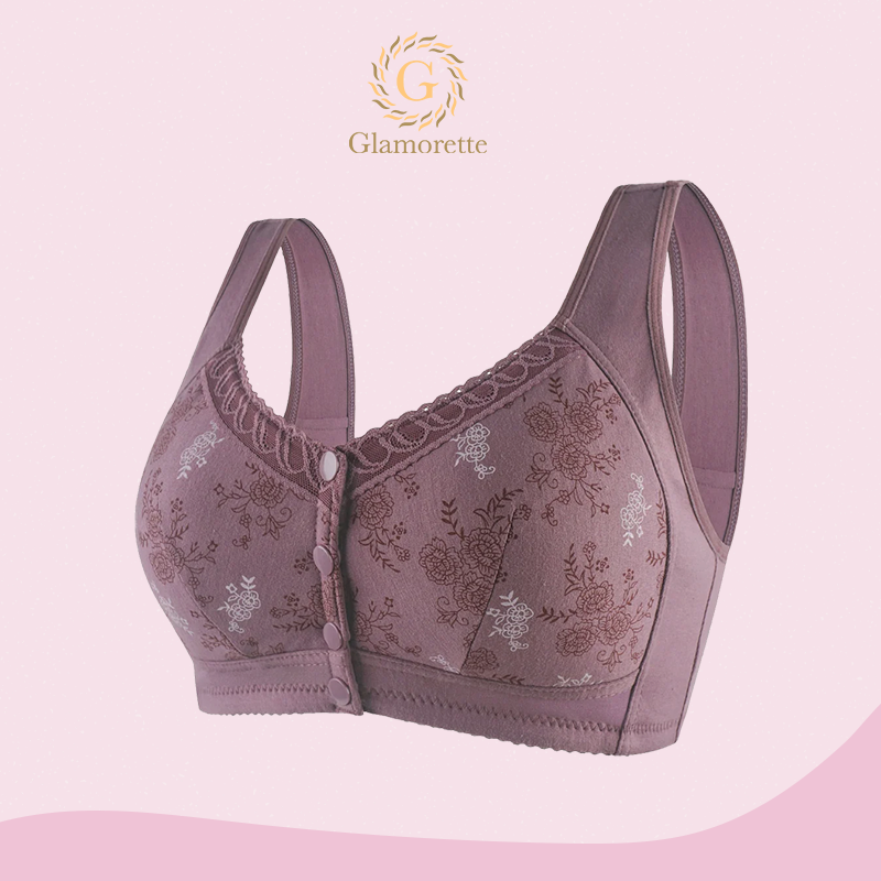 Glamorette - LAST DAY 70% OFF - Cotton Front Closure Bra