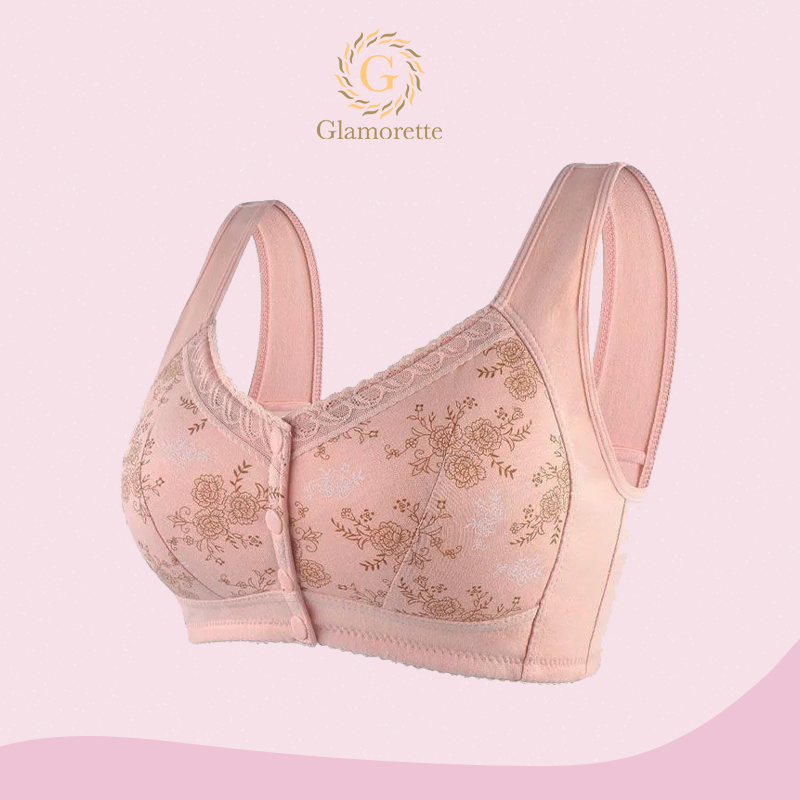 Glamorette - LAST DAY 70% OFF - Cotton Front Closure Bra