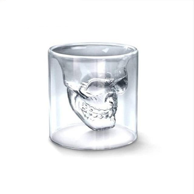 Glass Skull Decanter