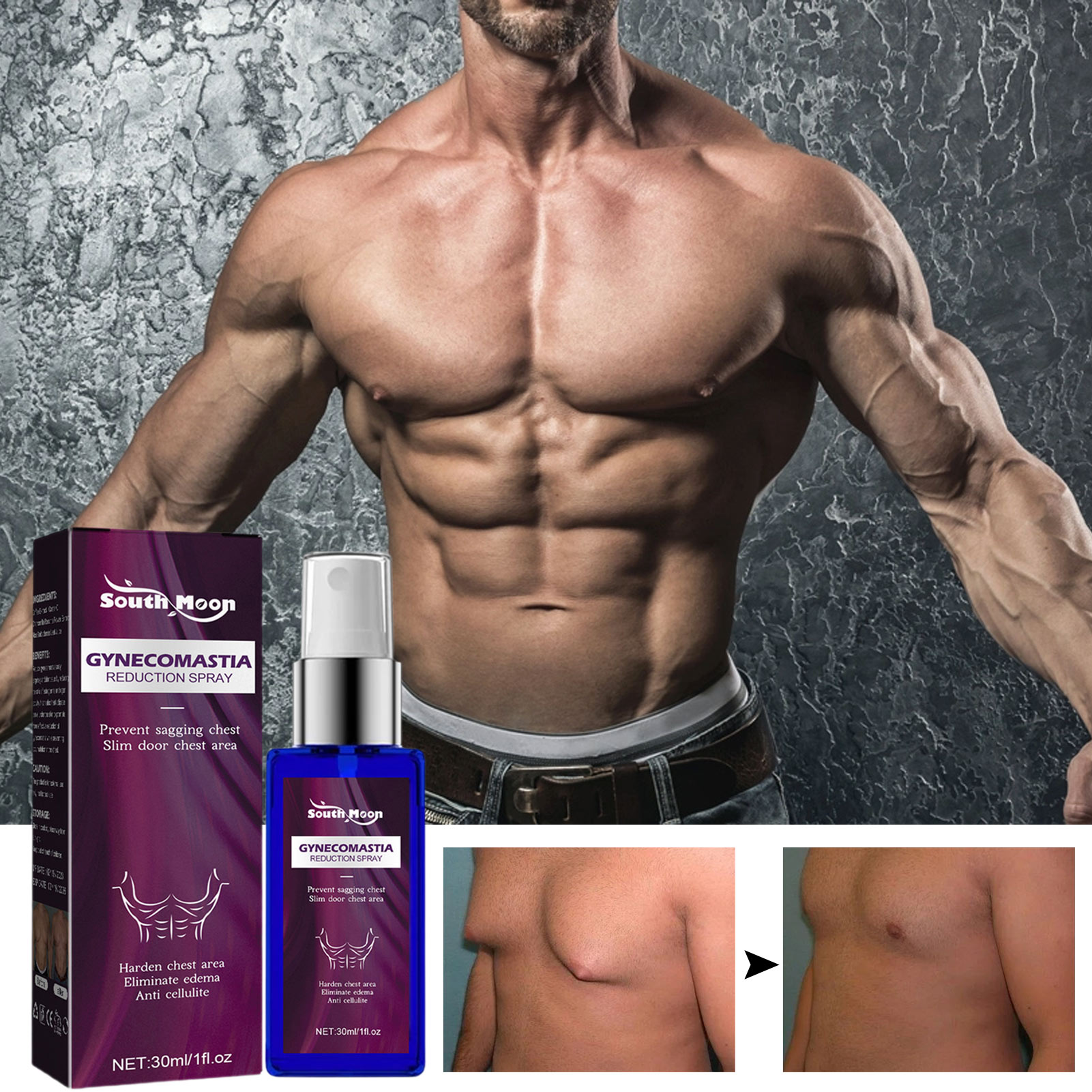 Gynecomastia-Reduction Spray