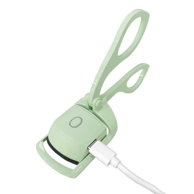 HEATED EYELASH CURLER ELECTRIC TEMPERATURE CONTROL MINI EYELASH CURLER ELECTRIC PORTABLE CHARGING