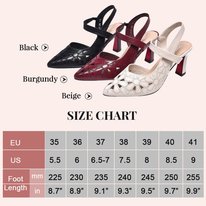 Hollow Pointed Toe Ladies Sandals (50% OFF)