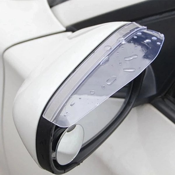 Hot Sale - 2Pcs Car Rear View Mirror Rain Eyebrow Visor