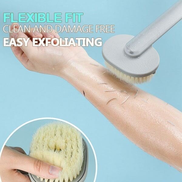 (Hot Sale – 49% OFF) Long Handle Liquid Bath Brush