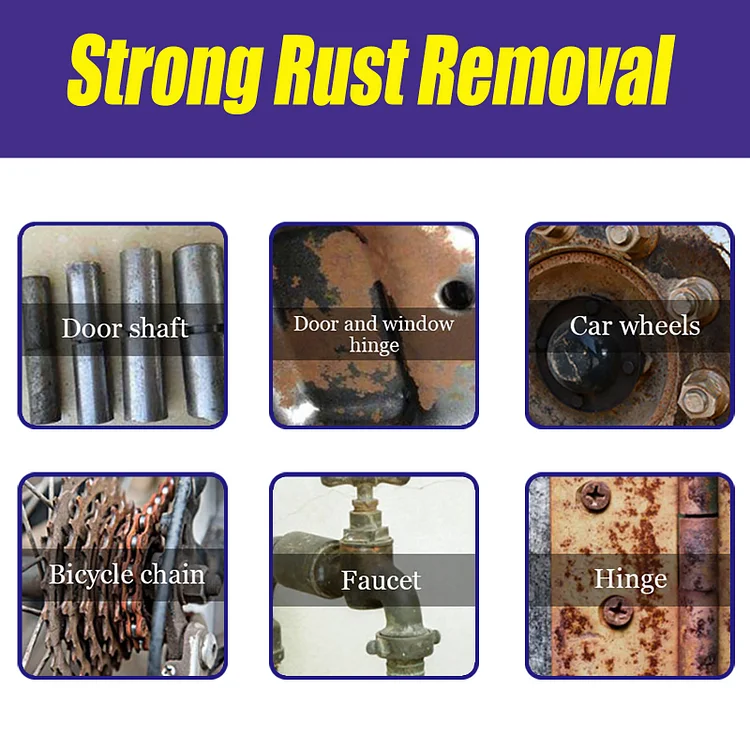 HOT SALE - Multipurpose Rust Remover Cleaner Spray For Cars And All Metal - BUY 2 GET 1 FREE