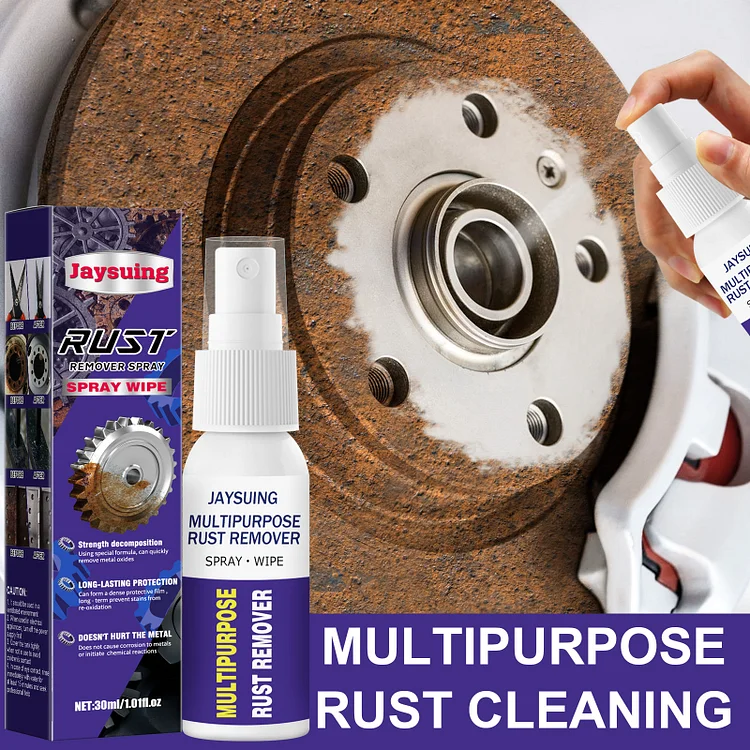 HOT SALE - Multipurpose Rust Remover Cleaner Spray For Cars And All Metal - BUY 2 GET 1 FREE