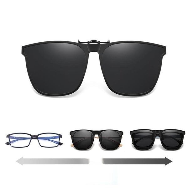 Hot Sale - New Polarized Clip-on Flip Up Sunglasses