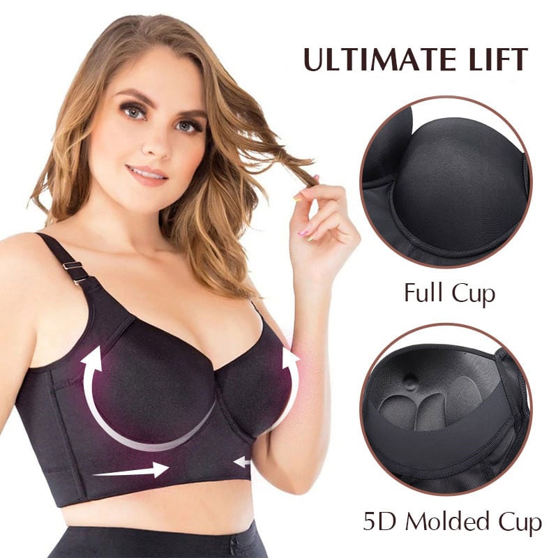 Hot Sale – Sexy Deep Cup Full Coverage Bra