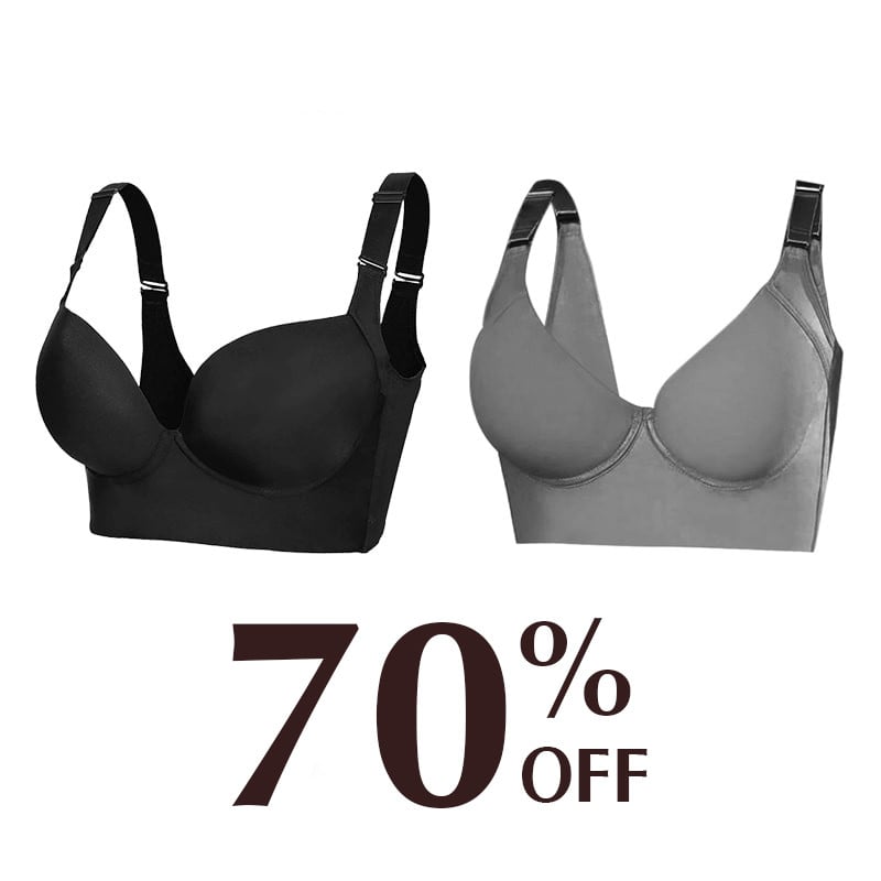 Hot Sale - Sexy Deep Cup Full Coverage Bra