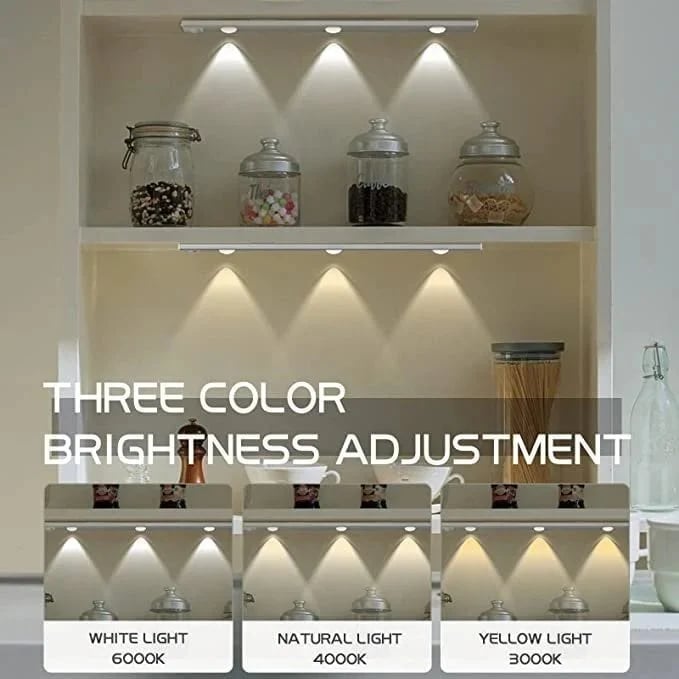 Hot Sale 49% OFF - THREE color temperature led motion sensor cabinet light