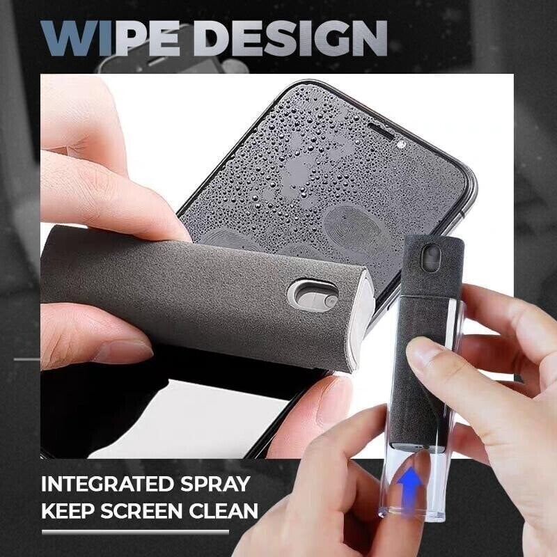 HOT SALE 50% OFF – 3 in 1 Fingerprint-proof Screen Cleaner – Keep Your Screen Clean All The Time