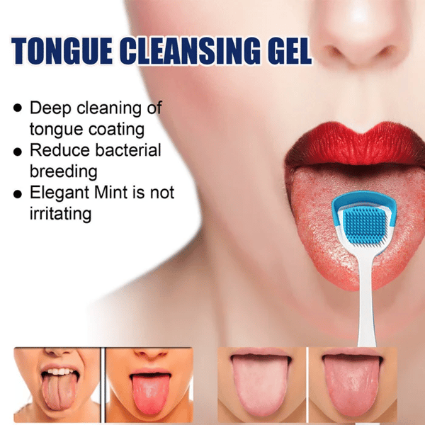 HOT SALE 60% OFF - Probiotic Tongue Cleaning Gel Set