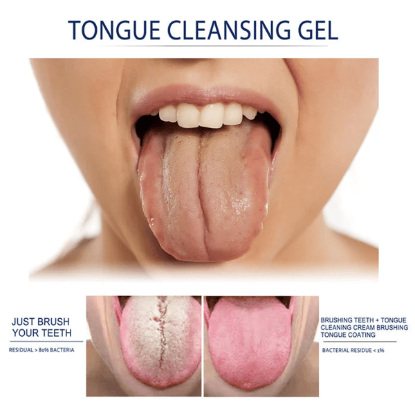 HOT SALE 60% OFF - Probiotic Tongue Cleaning Gel Set