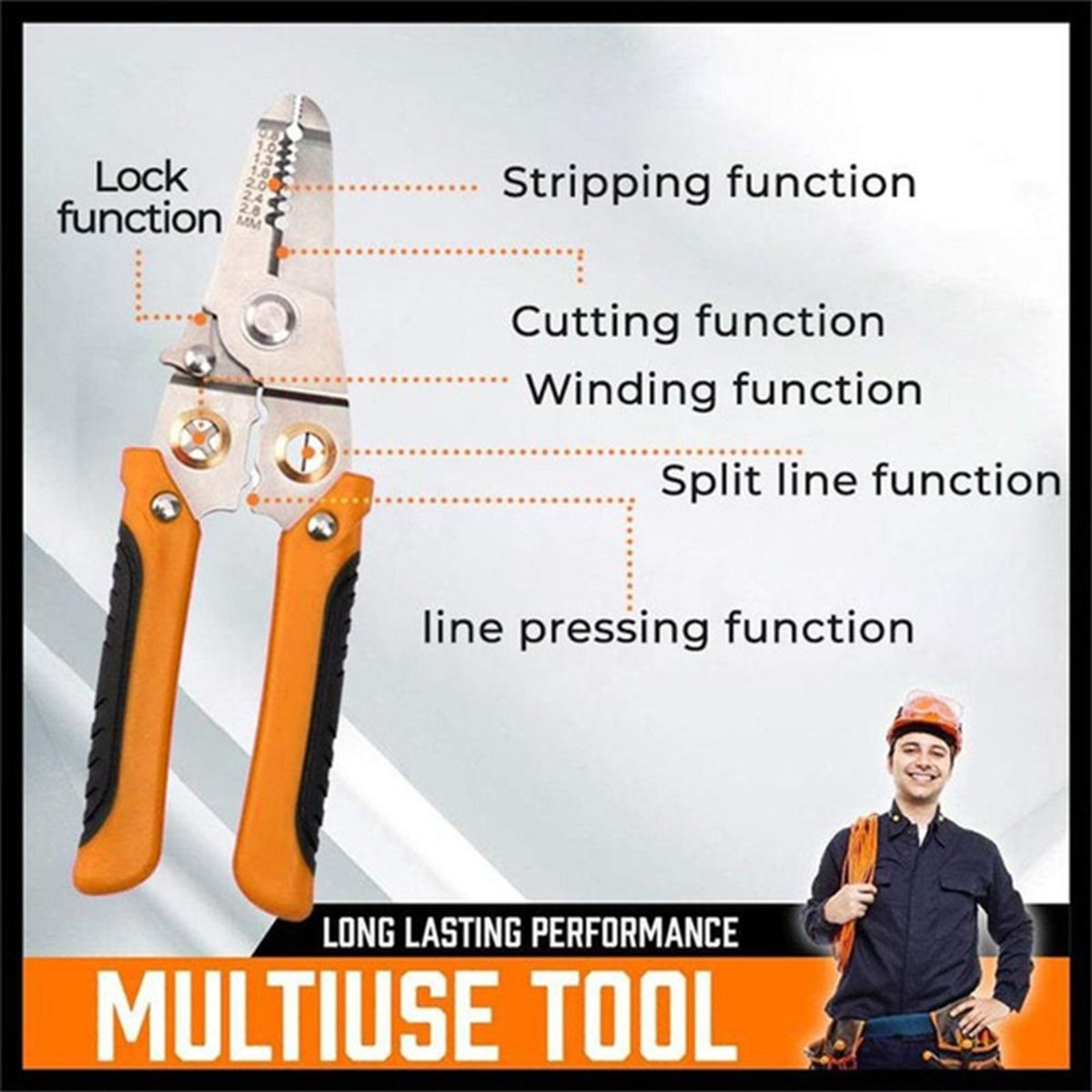 (HOT SALE NOW - 48% OFF)- Multifunction Wire Plier Tool