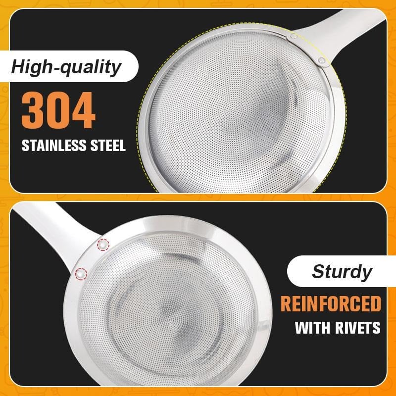 (HOT SALE NOW- 49% OFF) Stainless Steel Oil Colander Spoon - BUY 2 GET 1 FREE