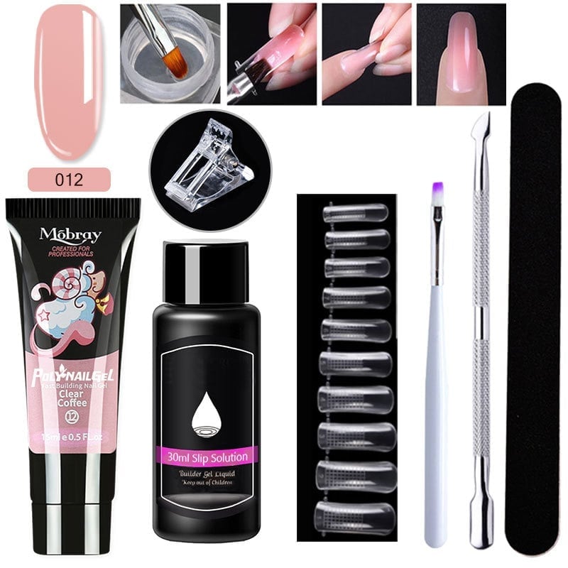 (Hot Sale) SAVE- 48% OFF - Luxury Crystal Nail Extension Gel Set