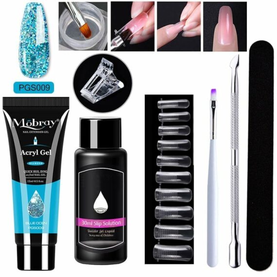 (Hot Sale) SAVE- 48% OFF - Luxury Crystal Nail Extension Gel Set