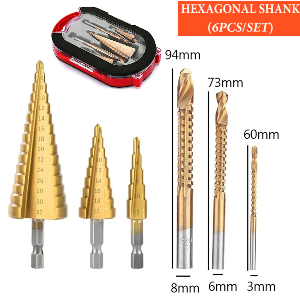 HotSale - Titanium Plating Drill Bit Set