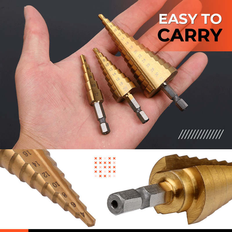 HotSale - Titanium Plating Drill Bit Set