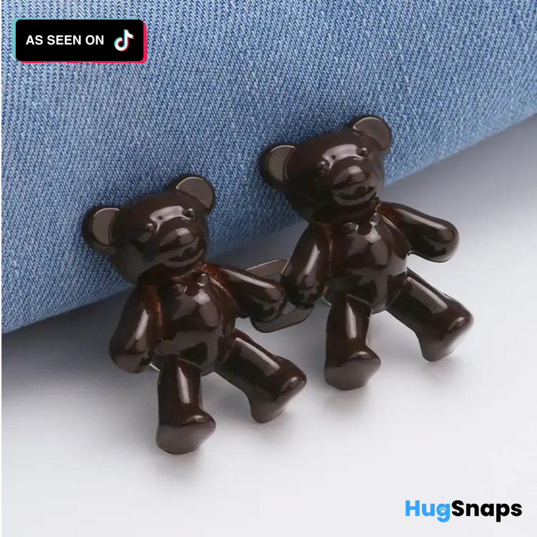 HugSnaps - Cute Adjustable Button Pins