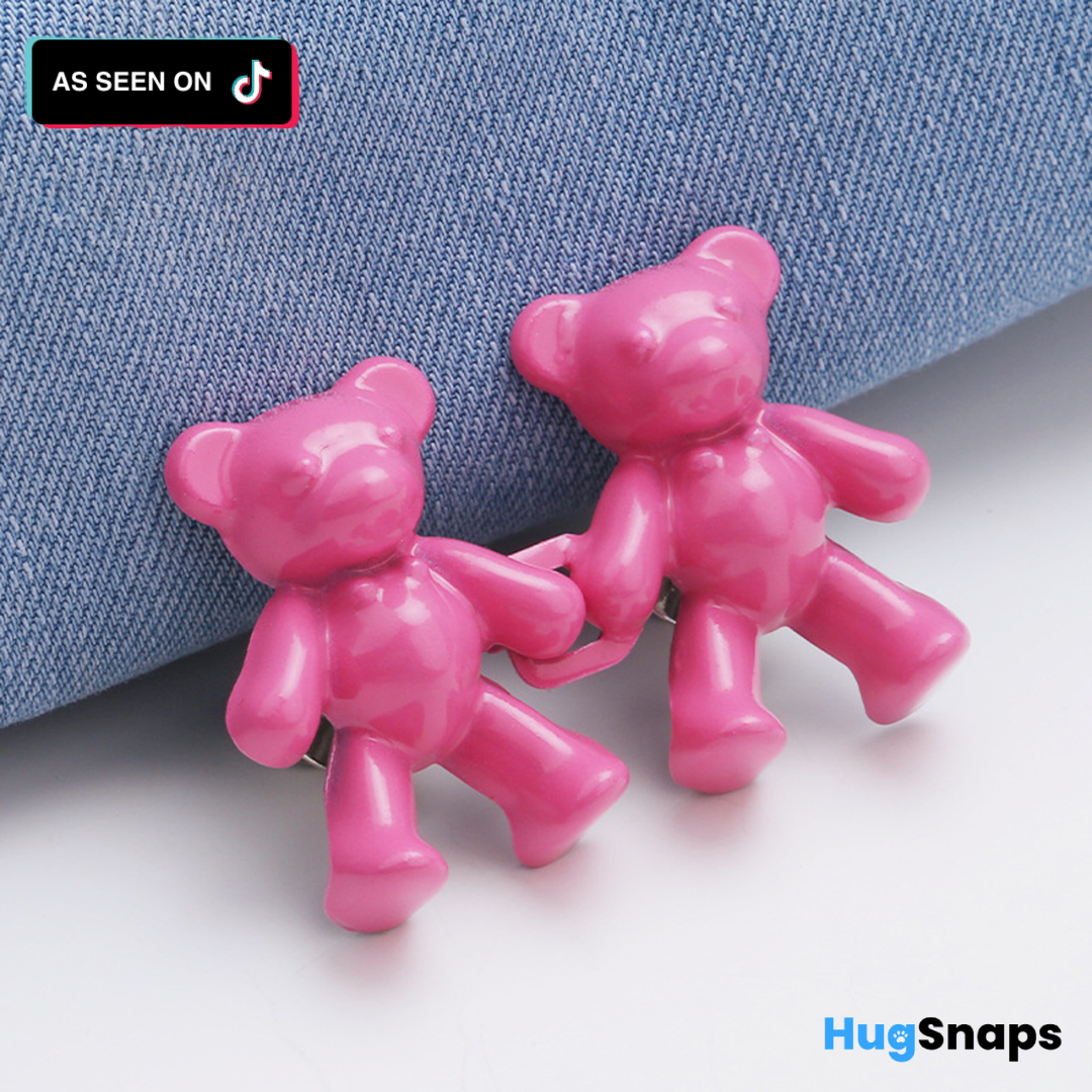 HugSnaps - Cute Adjustable Button Pins