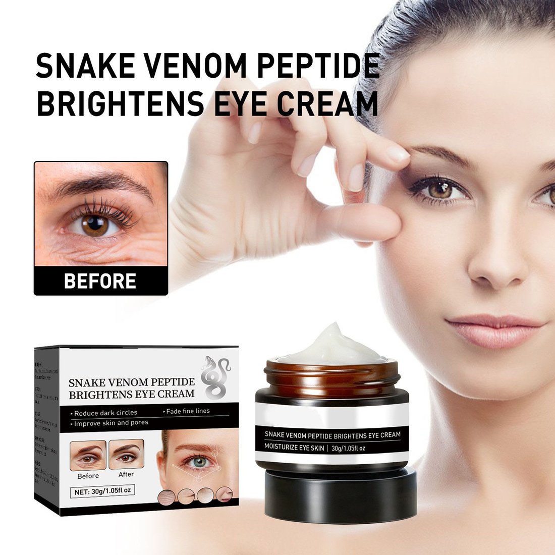 Hydrating, nourishing and repairing dry lines and puffiness under the eyes Energizing Eye Cream