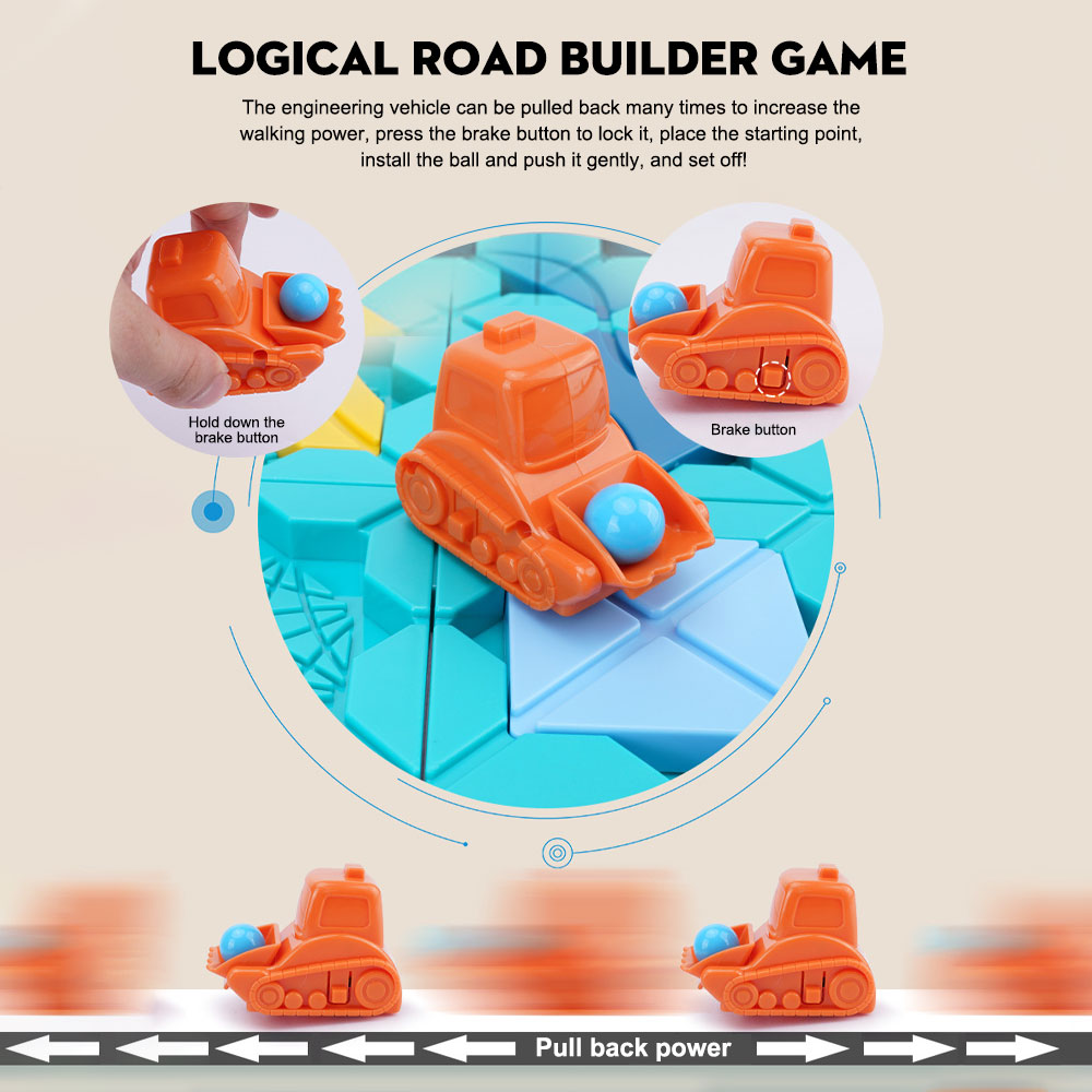 Inspiri Logical Road Builder Puzzle Game