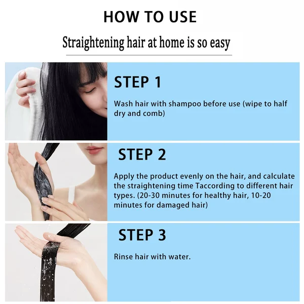 INSTANTSTRAIGHT HAIR STRAIGHTENING CREAM