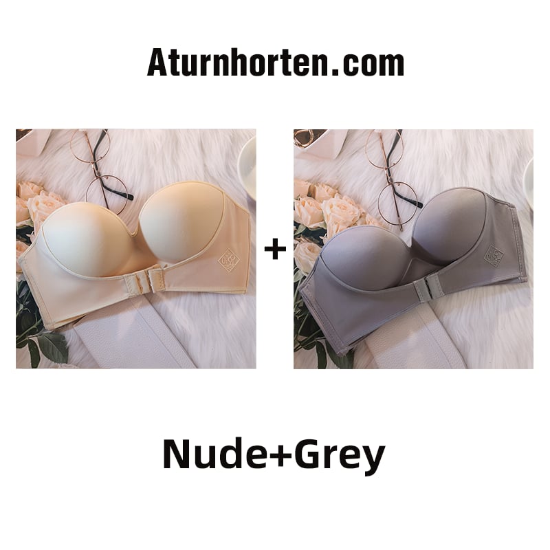 Invisible Strapless Super Push Up Bra