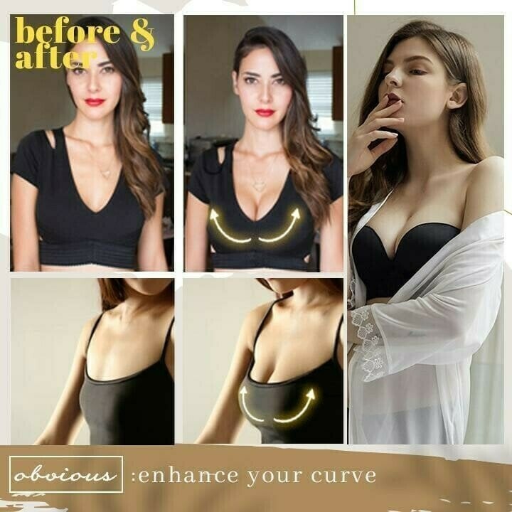 Invisible Strapless Super Push Up Bra