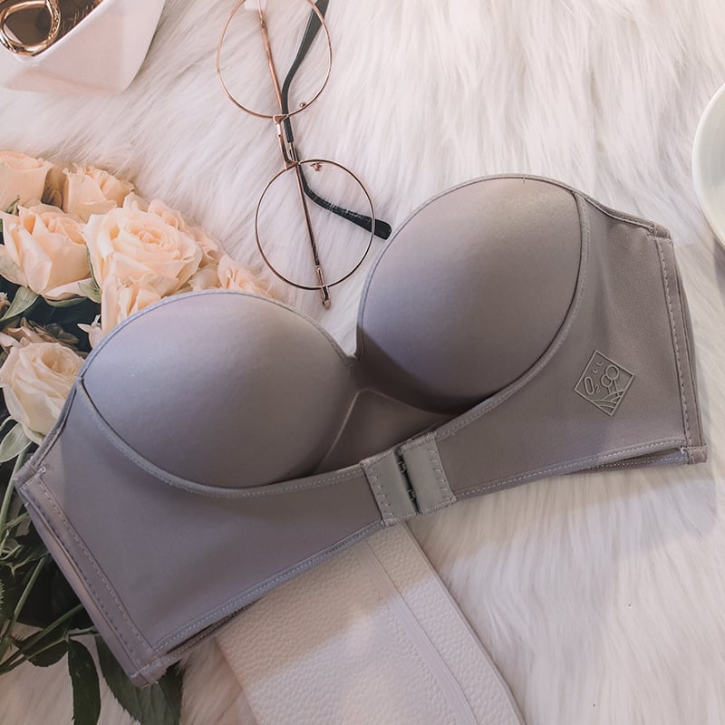 Invisible Strapless Super Push Up Bra