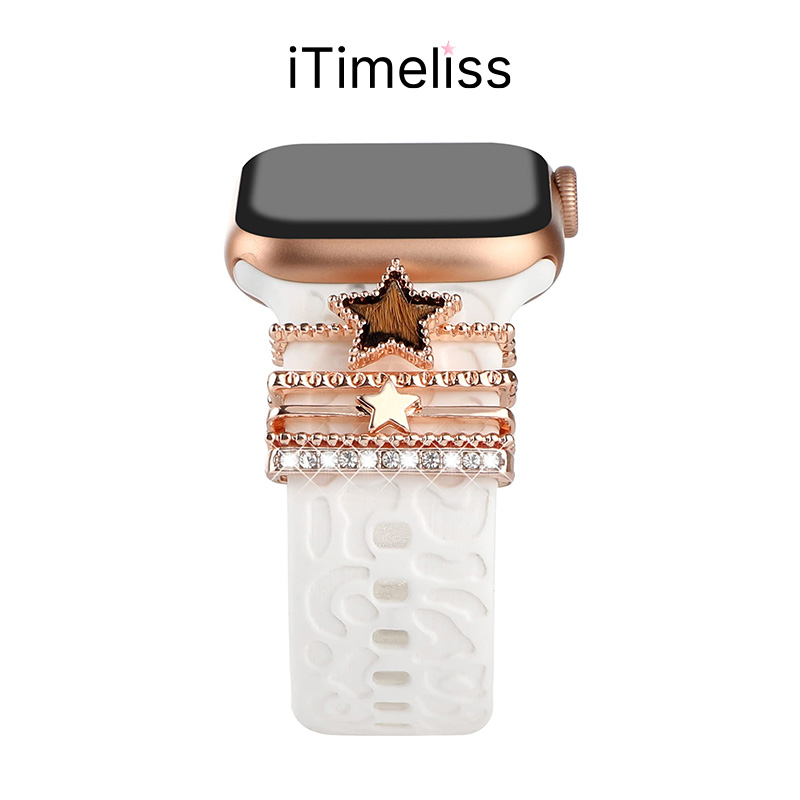 iTimeliss - Decorative Ring Set for Silicone Watch Bands