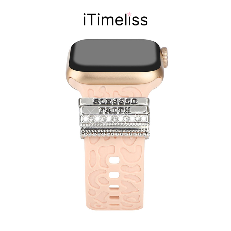 iTimeliss - Decorative Ring Set for Silicone Watch Bands