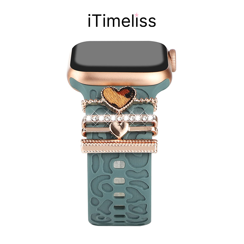 iTimeliss - Decorative Ring Set for Silicone Watch Bands