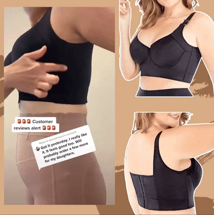 janeeyrie Deep Cup Bra Hide Back Fat With Shapewear Incorporated (Buy 1 Get 1 Free)