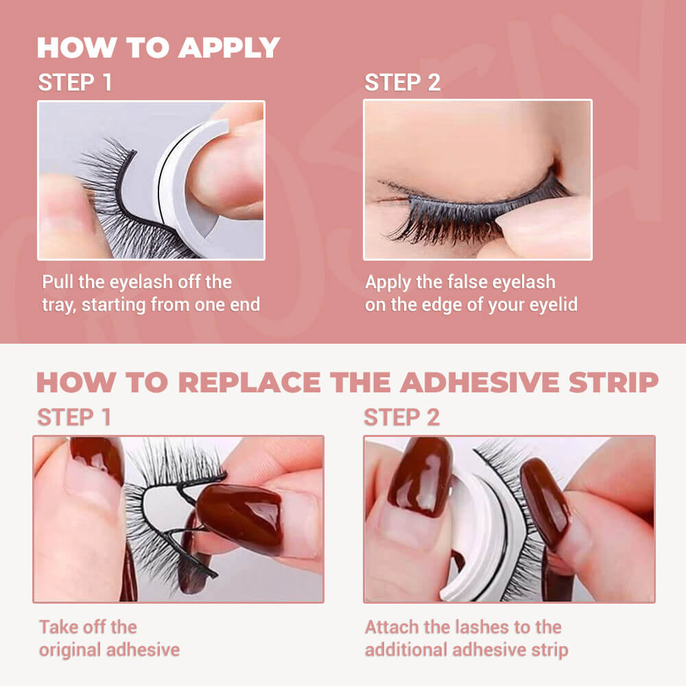 LashBuddy Self-Adhesive Eyelashes