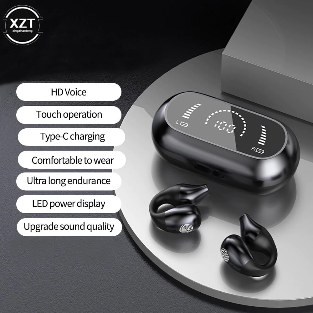 EveryHomez LAST DAY - 60% OFF - Wireless Ear Clip Bone Conduction Headphones