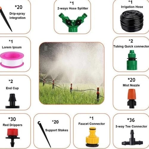 LAST DAY 48% OFF - DIY Mist Cooling Irrigation System