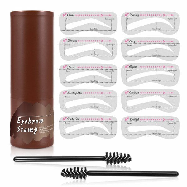 Last day 48% OFF - Perfect Brows Stencil & Stamp Kit