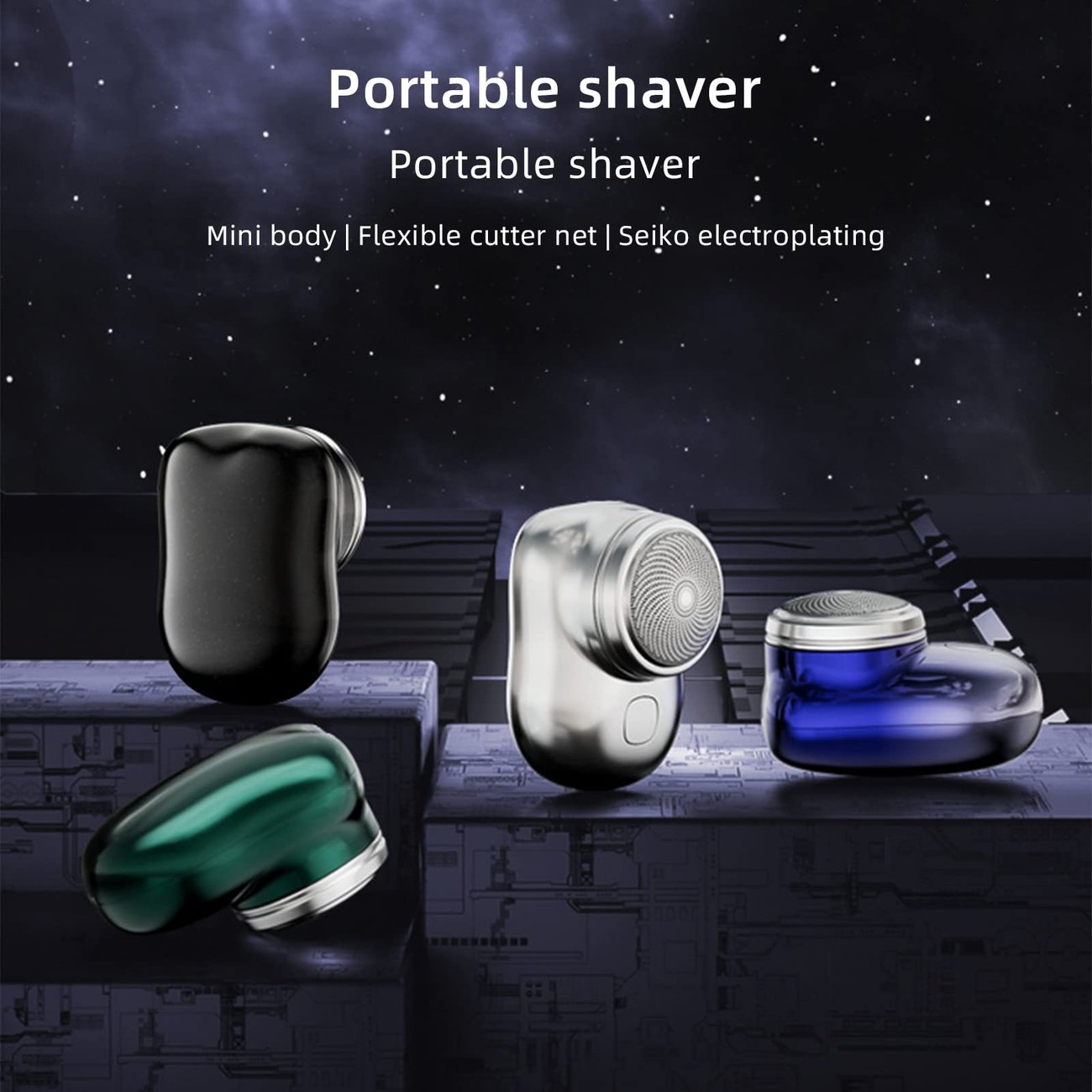 LAST DAY 48% OFF MINI-SHAVE PORTABLE ELECTRIC SHAVER