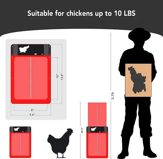 LAST DAY 49% OFF - Automatic Chicken Coop Door