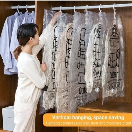 Last Day 49% OFF - Hanging Vacuum Storage Bags - Buy 6 Get Extra 20% OFF